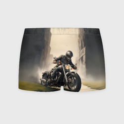 Мужские трусы 3D Скетч байкер