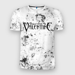 Мужская футболка 3D Slim Bullet For My Valentine dirty ice