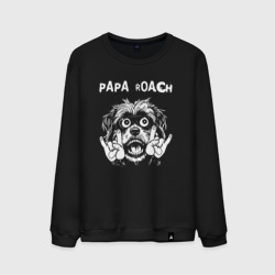 Мужской свитшот хлопок Papa Roach rock dog