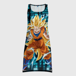 Платье-майка 3D Яростный Сон Гоку - Dragon ball