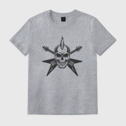 Мужская футболка хлопок Punk rock style