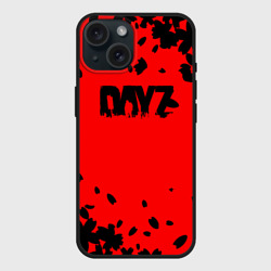 Чехол силиконовый для Apple iPhone 15 матовый Dayz лепестки