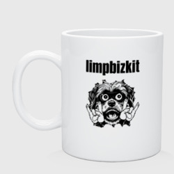 Кружка керамическая Limp Bizkit - rock dog
