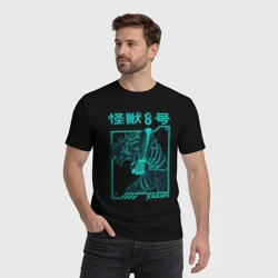 Мужская футболка хлопок Kaiju number 8 - фото 2