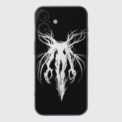 Чехол для iPhone 16 силиконовый с защитой камеры Dark gothic angel