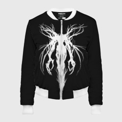 Женский бомбер 3D Dark gothic angel