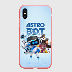 Чехол для iPhone XS Max матовый Astro Bot - Game
