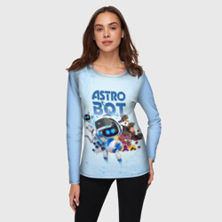 Женский лонгслив 3D Astro Bot - Game - фото 2