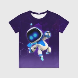 Детская футболка 3D Mascot - Astro Bot