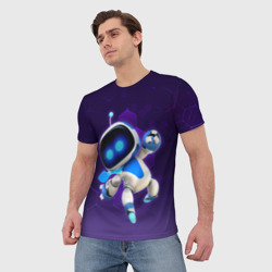 Мужская футболка 3D Mascot - Astro Bot - фото 2