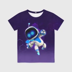 Детская футболка 3D Mascot - Astro Bot