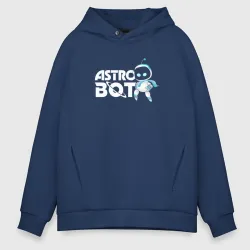 Мужское светящееся худи Astro Bot - Mascot