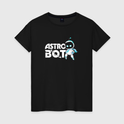Женская футболка хлопок Astro Bot - Mascot