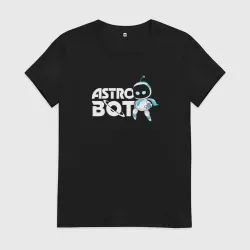 Женская футболка хлопок Astro Bot - Mascot