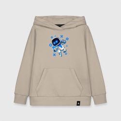 Детская толстовка хлопок Астро бот - маскот