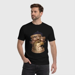 Мужская футболка хлопок Злобоглазы и Рухи - Сэр Троглодит - фото 2