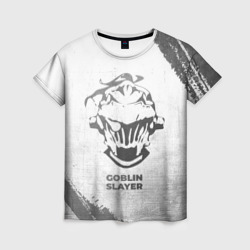Женская футболка 3D Goblin Slayer - white gradient