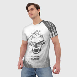 Мужская футболка 3D Goblin Slayer - white gradient - фото 2