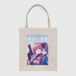 Шоппер BioNature Marin Kitagawa with a pistol - anime
