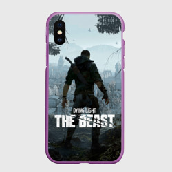 Чехол для iPhone XS Max матовый Кайл Крейн Dying light the beast