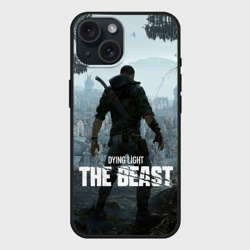 Чехол силиконовый для Apple iPhone 15 матовый Кайл Крейн Dying light the beast