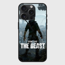 Чехол силиконовый для Apple iPhone 15 Pro матовый Кайл Крейн Dying light the beast