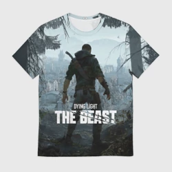 Мужская футболка 3D Кайл Крейн Dying light the beast