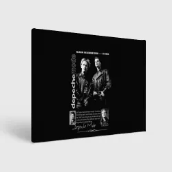 Холст прямоугольный Depeche Mode Black Celebration 1986