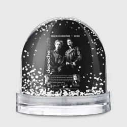 Игрушка Снежный шар Depeche Mode Black Celebration 1986