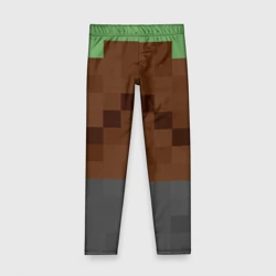 Детские леггинсы 3D Алекса Minecraft низ