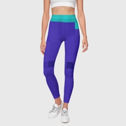 Леггинсы 3D Стив Minecraft низ - фото 2