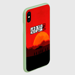 Чехол для iPhone XS Max матовый Red Dead Redemption game - фото 2