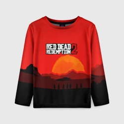 Детский лонгслив 3D Red Dead Redemption game