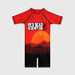 Детский купальный костюм 3D Red Dead Redemption game