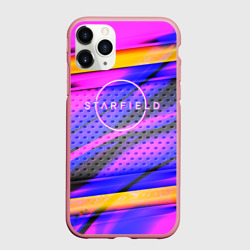 Чехол для iPhone 11 Pro Max матовый Starfield geometry game