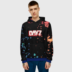 Мужская толстовка 3D Dayz краски боке - фото 2