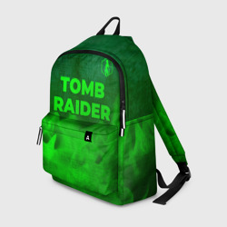 Рюкзак 3D Tomb Raider - green gradient посередине