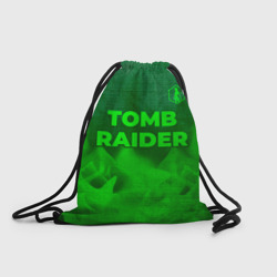 Рюкзак-мешок 3D Tomb Raider - green gradient посередине