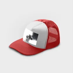 Кепка тракер с сеткой Крутой байкер скетч - фото 2