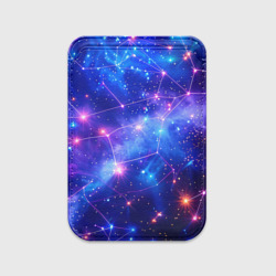 Картхолдер Magsafe магнитный Неоновые созвездия космоса