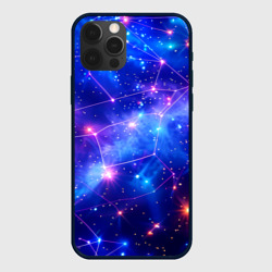 Чехол для iPhone 12 Pro Max Неоновые созвездия космоса