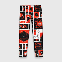 Детские леггинсы 3D Dungeons and dragons pattern