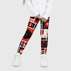 Детские леггинсы 3D Dungeons and dragons pattern - фото 2