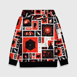 Детская толстовка 3D Dungeons and dragons pattern