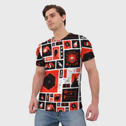 Мужская футболка 3D Dungeons and dragons pattern - фото 2