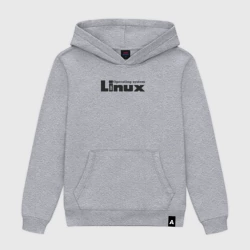 Мужская толстовка хлопок Система linux свободный код