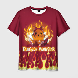 Мужская футболка 3D Mr DnD Meowster