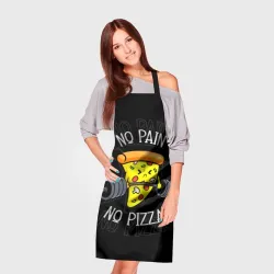 Фартук 3D No pain - no pizza  - фото 2