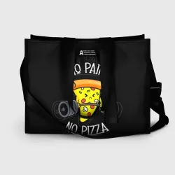 Сумка-шоппер 3D No pain - no pizza 