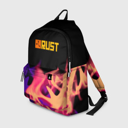 Рюкзак 3D RUST neon fire